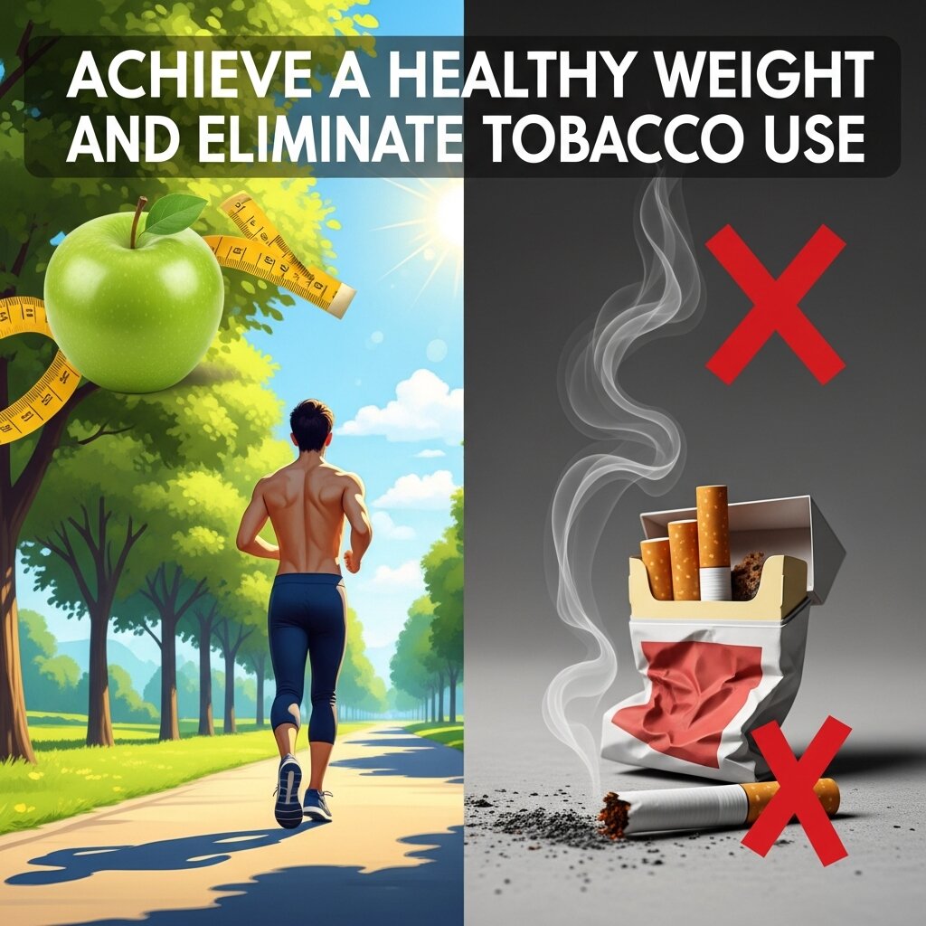Achieve a Healthy Weight and Eliminate Tobacco Use